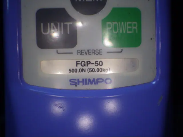 日本電産シンポ SIMPO FPG-50 銘板写真(2/2)