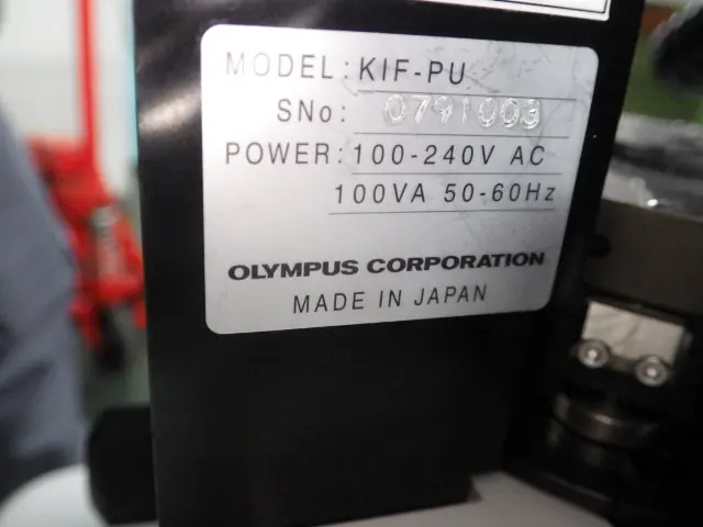 オリンパス Olympus KIF-PU 銘板写真(2/2)