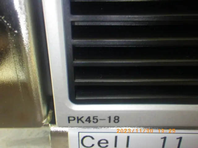 松定プレシジョン Matsusada PK45-18 銘板写真(2/2)