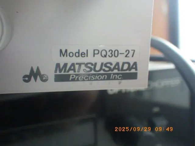 松定プレシジョン Matsusada PQ30-27 写真(5/6)