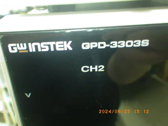 TEXIO(ケンウッド) GPD-3303S 銘板写真(2/2)