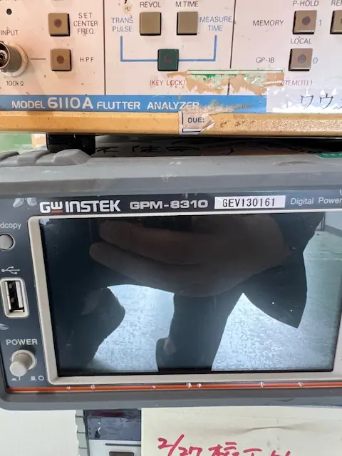 TEXIO(ケンウッド) GPM-8310 銘板写真(2/2)
