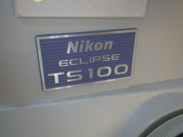 ニコン Nikon ECLIPSE TS100 銘板写真(2/2)