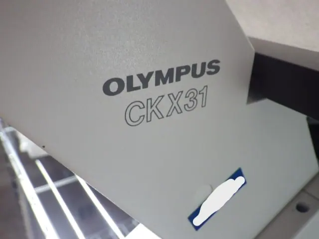 オリンパス Olympus CKX31SF 銘板写真(2/2)