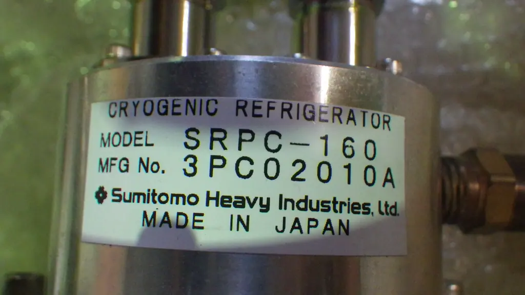住友重機械工業 Sumitomo Heavy Industries SRPC-160 銘板写真(2/2)