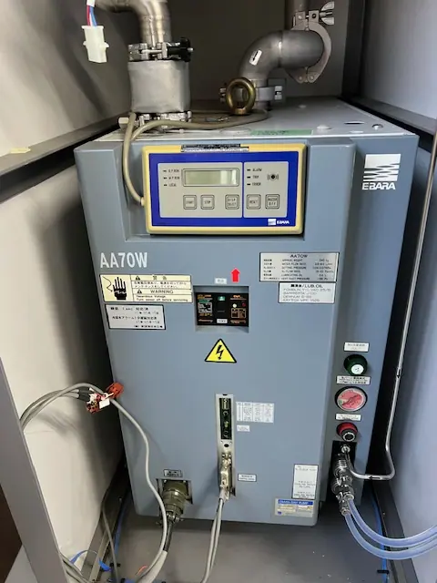 荏原製作所(Ebara) AA70W(ルーツ・スクリュー等)(当社の取扱品)