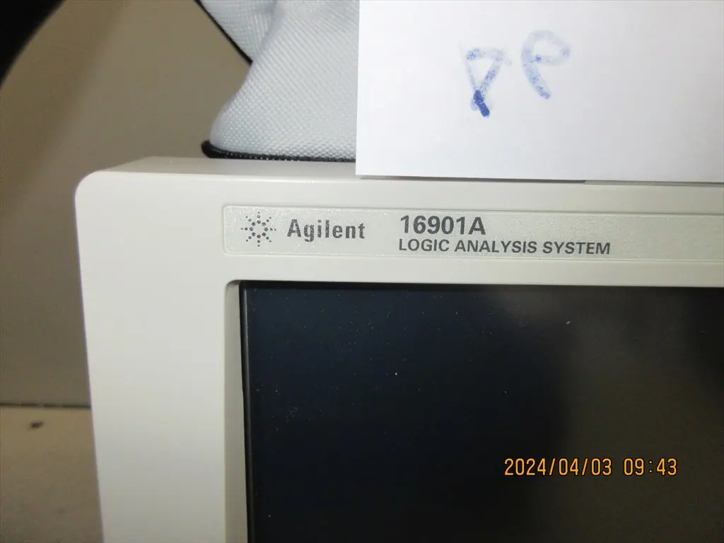 キーサイト(HP/アジレント) Keysight 16901A,16911A 銘板写真(2/2)