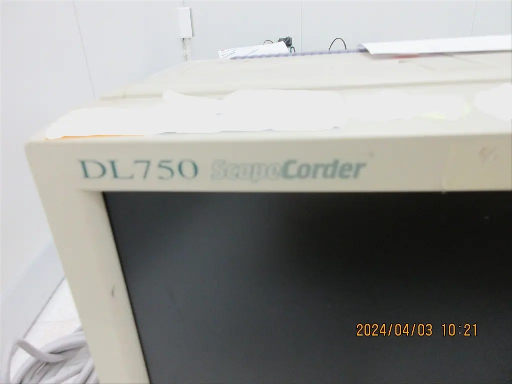 横河電機/横河計測 Yokogawa DL750 銘板写真(2/2)
