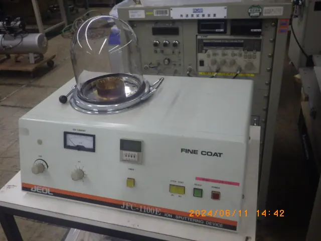 日本電子 Jeol JFC-1100E 外観写真(1/2)