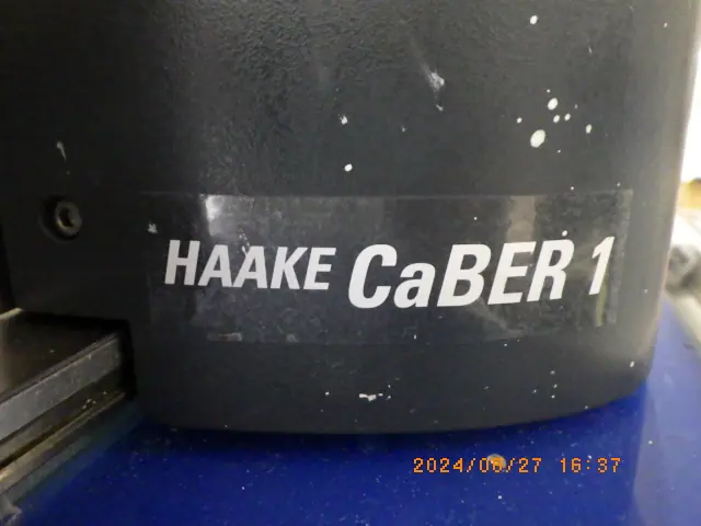 サーモフィッシャーサイエンティフィックThermo Fisher HAAKE CaBER1 銘板写真(2/2)