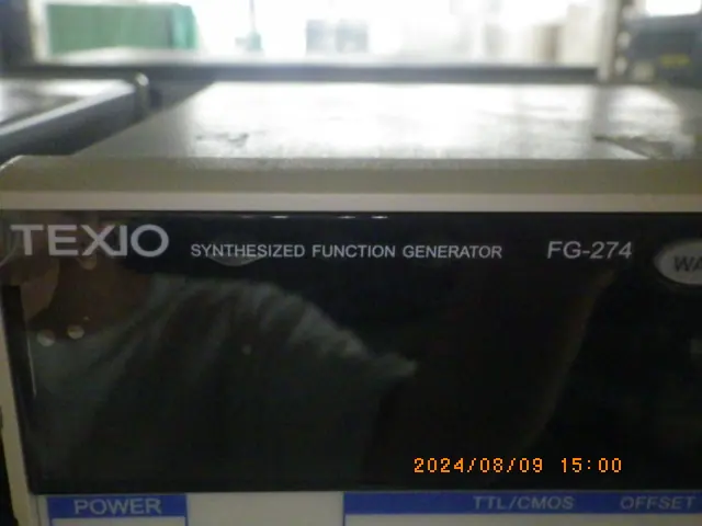 TEXIO(ケンウッド) FG-274 銘板写真(3/4)