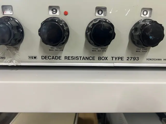 横河電機/横河計測 Yokogawa 2793 銘板写真(2/2)
