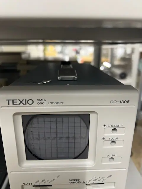 TEXIO(ケンウッド) CO-1305 銘板写真(2/2)