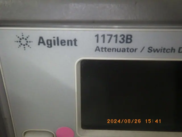キーサイト(HP/アジレント) Keysight 11713B 銘板写真(2/2)