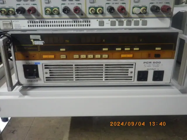 菊水電子工業 Kikusui PCR500 外観写真(1/2)