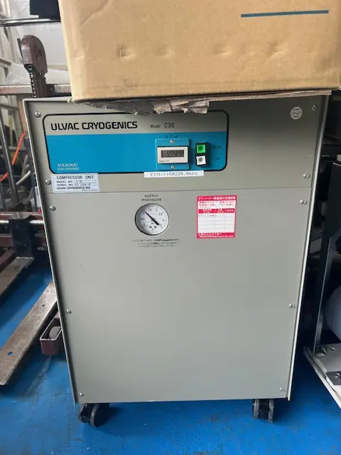 アルバック（Ulvac） C30（コンプレッサー）の当社取扱品