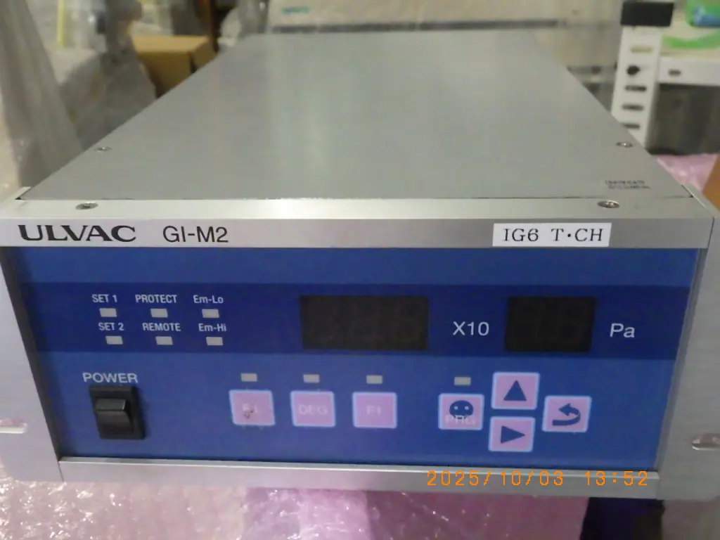アルバック Ulvac GI-M2 外観写真(1/2)