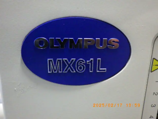 オリンパス Olympus MX61L 銘板写真(2/2)