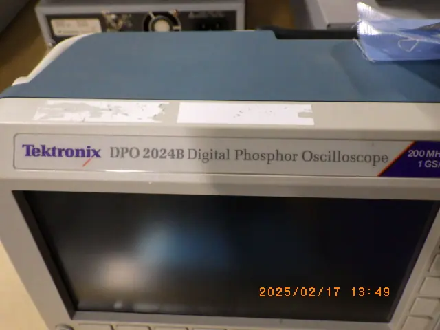 テクトロニクス Tektronix DPO2024B 銘板写真(2/2)