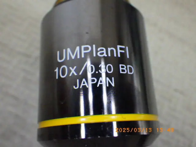 オリンパス Olympus UMPlanFI 銘板写真(2/2)