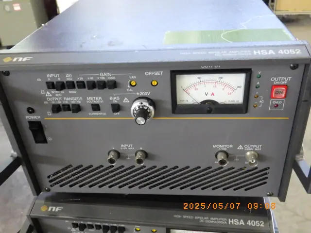 エヌエフ回路設計ブロック NF HSA4052 外観写真(1/2)