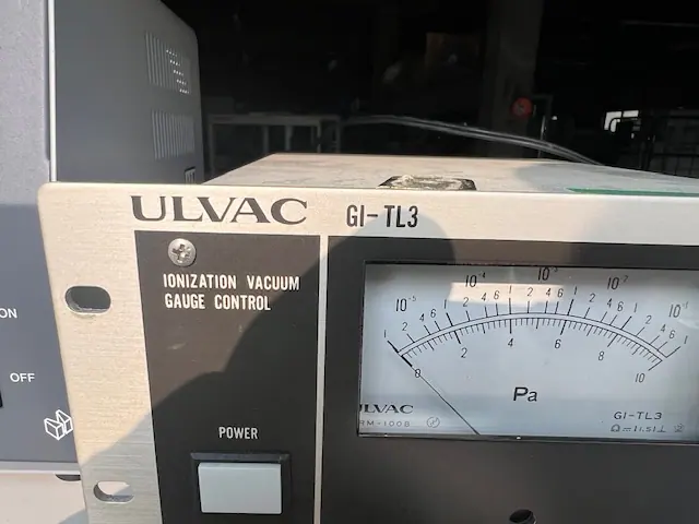 アルバック Ulvac GI-TL3 銘板写真(2/2)