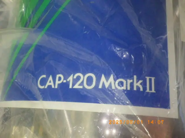 アネルバ ANELVA CAP120 Mark2 銘板写真(2/2)