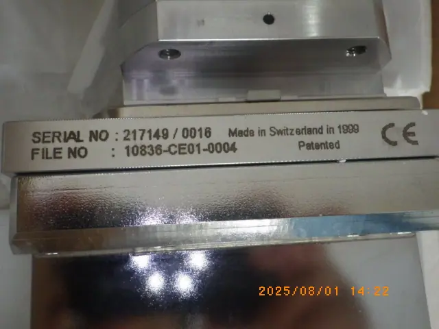 VAT 10836-CE01-0004 銘板写真(2/2)