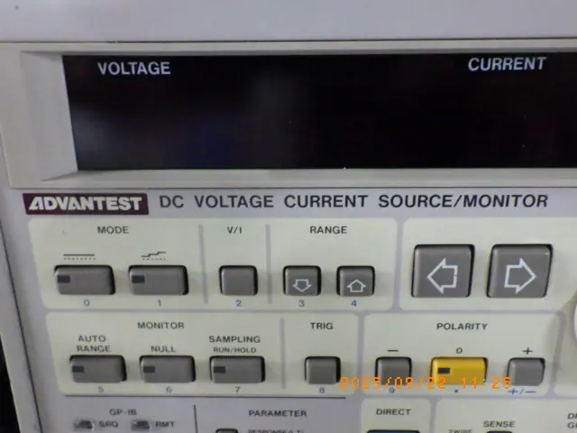 アドバンテスト/ADC Advantest TR6143 銘板写真(2/2)