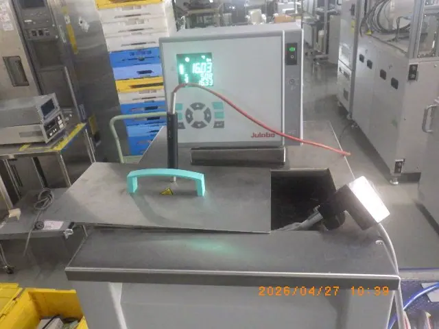 JULABO F33 動作確認の写真(11/21)
