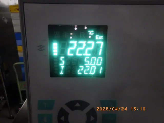 JULABO F33 動作確認の写真(14/21)