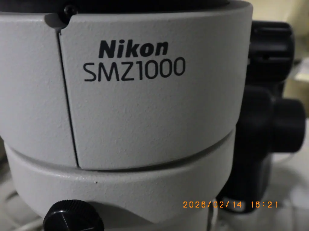 ニコン Nikon SMZ1000 銘板写真(2/2)