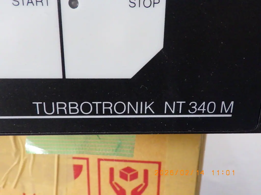 ライボルト Leybold NT340M 銘板写真(3/4)