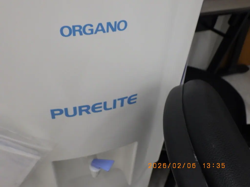 オルガノ PURELITE 銘板写真(2/2)