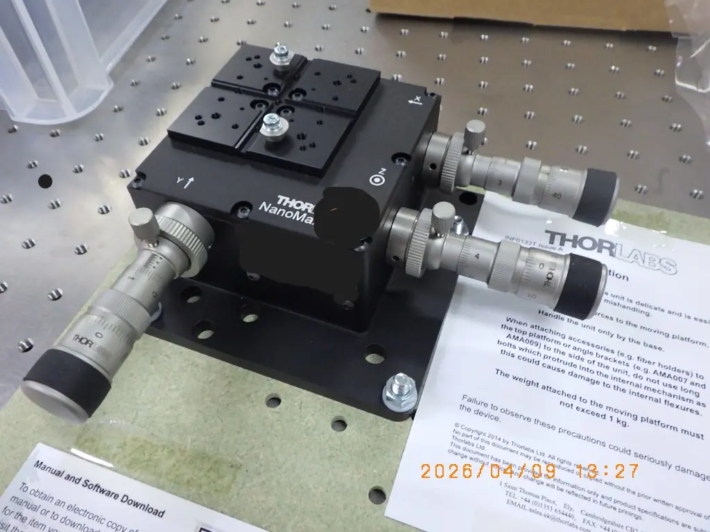 THORLABS MAX313D/M 外観写真(1/2)