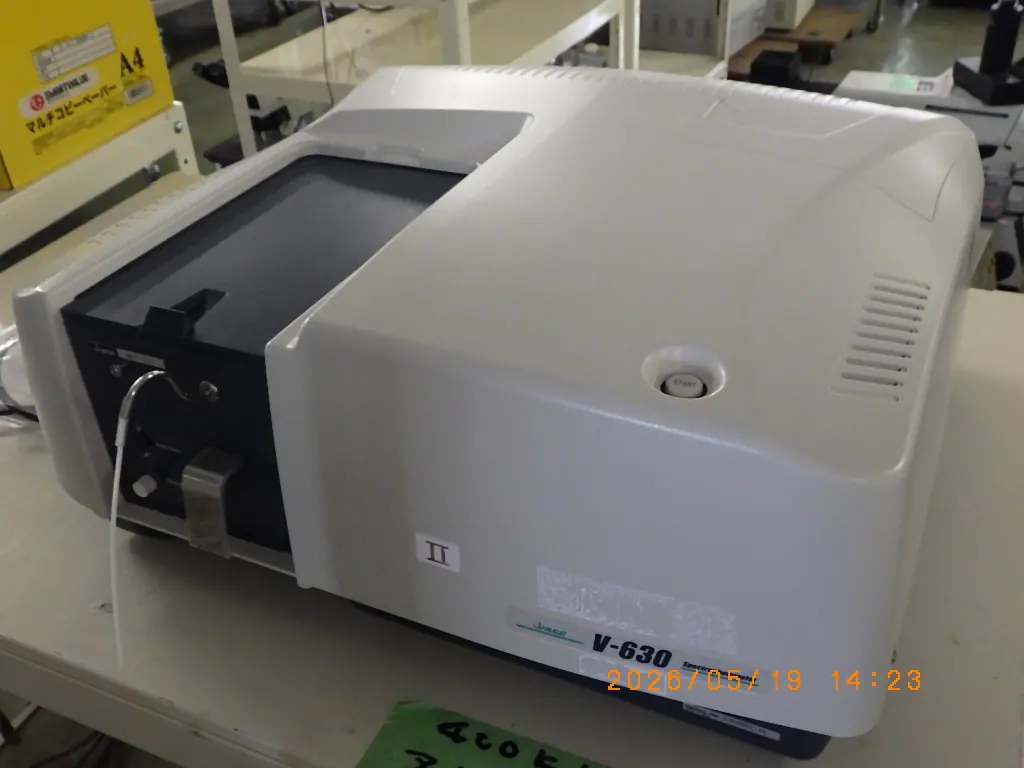 日本分光(Jasco) V-630(UV-Vis・蛍光)(当社の取扱品)